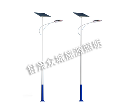 米林复兴号太阳能led路灯